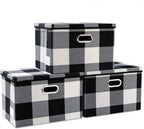 PRANDOM Large Collapsible Storage Bins