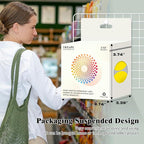 3 Inch Round Colored Dot Stickers, 4 Rolls in Dispenser Box - Image 4