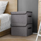 Bagnizer Large 17" 42 Quarts Collapsible Stackable Storage Bins - Image 6