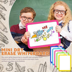 Outus 10 Pcs Dry Erase Mini White Boards Bulk 8.5 x 11'' Small Magnetic - Image 4