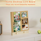 Trycooling Bulletin Board/Cork Board on The Desktop-Small Mini Hanging Tack - Image 4