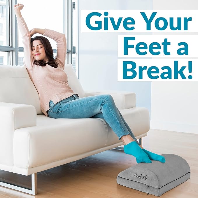 ComfiLife Foot Rest for Under Desk at Work – Adjustable Desk FootRest for - Image 6