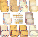 TaoBary 160 Pcs Stationery Paper Set 50 Double Sided Stationery Papers by TaoBary