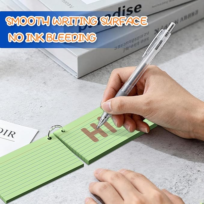 250 Count Colored 3 x 5 Inch Index Cards - Image 5