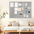 AMUSIGHT Double-Sided Large Cork Board - Image 7