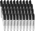 Dabo&Shobo Permanent Markers Jumbo Size, Bullet Tip, Large Black Permanent by DaboShobo