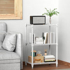 M MZG 450 lbs Wire Storage Shelving 3-Tier Utility Shelving Unit Steel - Image 2