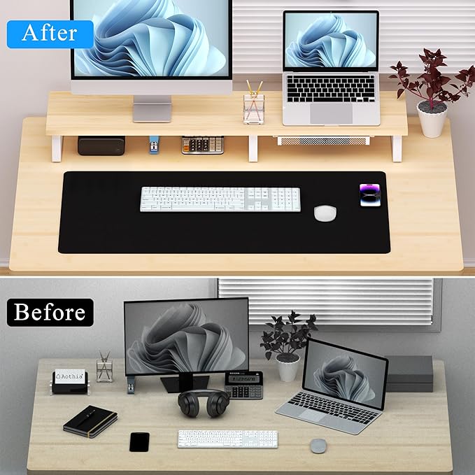 Aothia Dual Monitor Stand Riser - Image 5