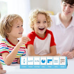 Fraction Flip Chart, 161 Double Sided Cards Freestanding Flip Chat - Image 7