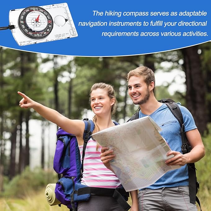 PATIKIL Orienteering Compass, Navigation Backpacking Compasses - Image 6
