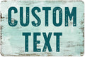 Custom Sign, Custom Street Sign, 11 Font Colors, 13 Font Styles, 4 Hole Options by MySignCenter