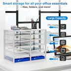 PAG-Mass Mail Sorter for Desk, Countertop Literature Organizer, Student Mailbox - Image 4