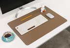 NODITO Dual-Sided Leather Desk Pad, Blotter by Nodito