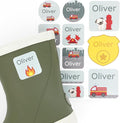 Large Name Labels for Kids by Teddylabels