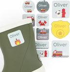 Large Name Labels for Kids by Teddylabels