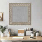 Amanti Art Silver Framed Magnetic Board 23x23 Small Vision Board - Image 5