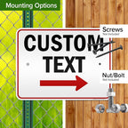 Custom Arrow, Custom Directional Sign, Right Arrow, 18x24 Inches, 3M EGP - Image 5