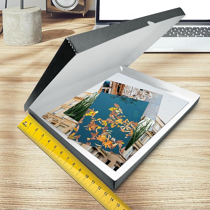 Golden State Art, Archival Folio Storage Box 13x19, Clamshell Design - Image 3