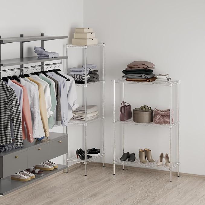 Regal Altair 14" Deep x 36" Wide x 54" Height Wire Shelving Kit | 3-Tier | NSF - Image 6