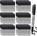 Thenshop 300 Pack Black Permanent Markers Bulk by Thenshop