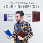 Gallery Leather Small Address Book - Image 5