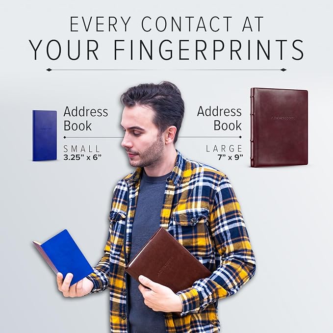 Gallery Leather Small Address Book - Image 5