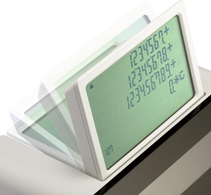Sharp El-1501 Compact Cordless Paperless Large 12-Digit Display Desktop - Image 2