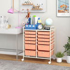 Giantex 12 Drawers Rolling Storage Cart, Classroom Organizers - Image 2