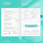 Undated Luxurious Weekly & Monthly Planner to Increase Productivity Hit Your - Image 4