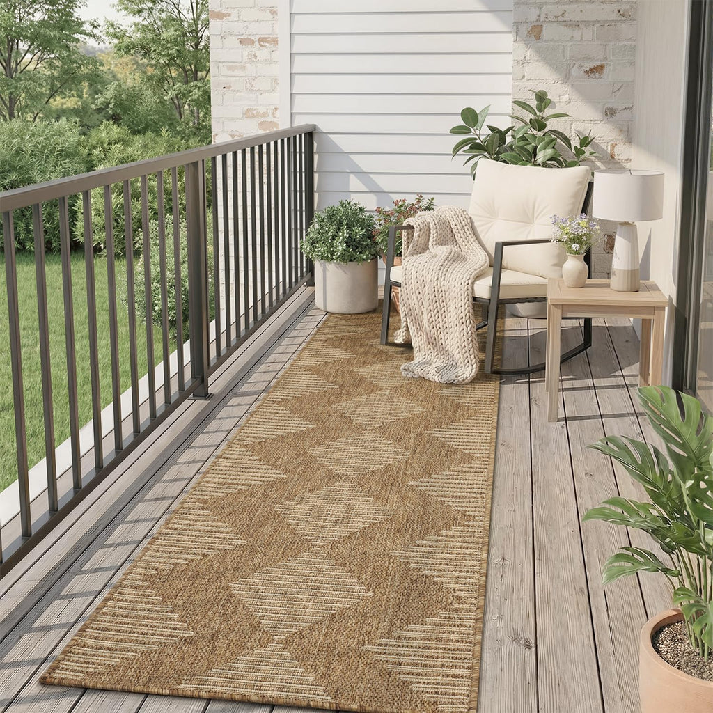 montvoo-2x6 ft indoor outdoor runner rugs for entryway, main product view