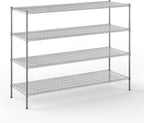 Regal Altair 24" Deep x 60" Wide x 54" Height Wire Shelving Kit | 4-Tier | NSF - Image 3