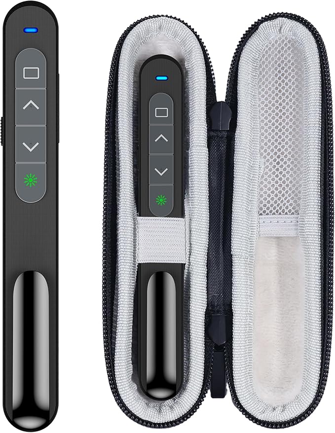 USB Type C 2 in 1 Rechargeable Wireless Presentation Clicker by TITIANCOOLPresenter