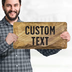 Custom Sign, Custom Street Sign, 11 Font Colors, 13 Font Styles, 4 Hole Options - Image 2