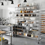 Regal Altair 18" Deep x 72" Wide x 96" Height Wire Shelving Kit | 10-Tier | NSF - Image 6