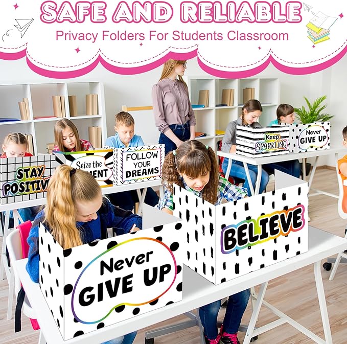 Honoson 24 Pcs Bulk Inspirational Privacy Folders - Image 6