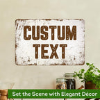 Custom Sign, Custom Street Sign, 11 Font Colors, 13 Font Styles, 4 Hole Options - Image 4