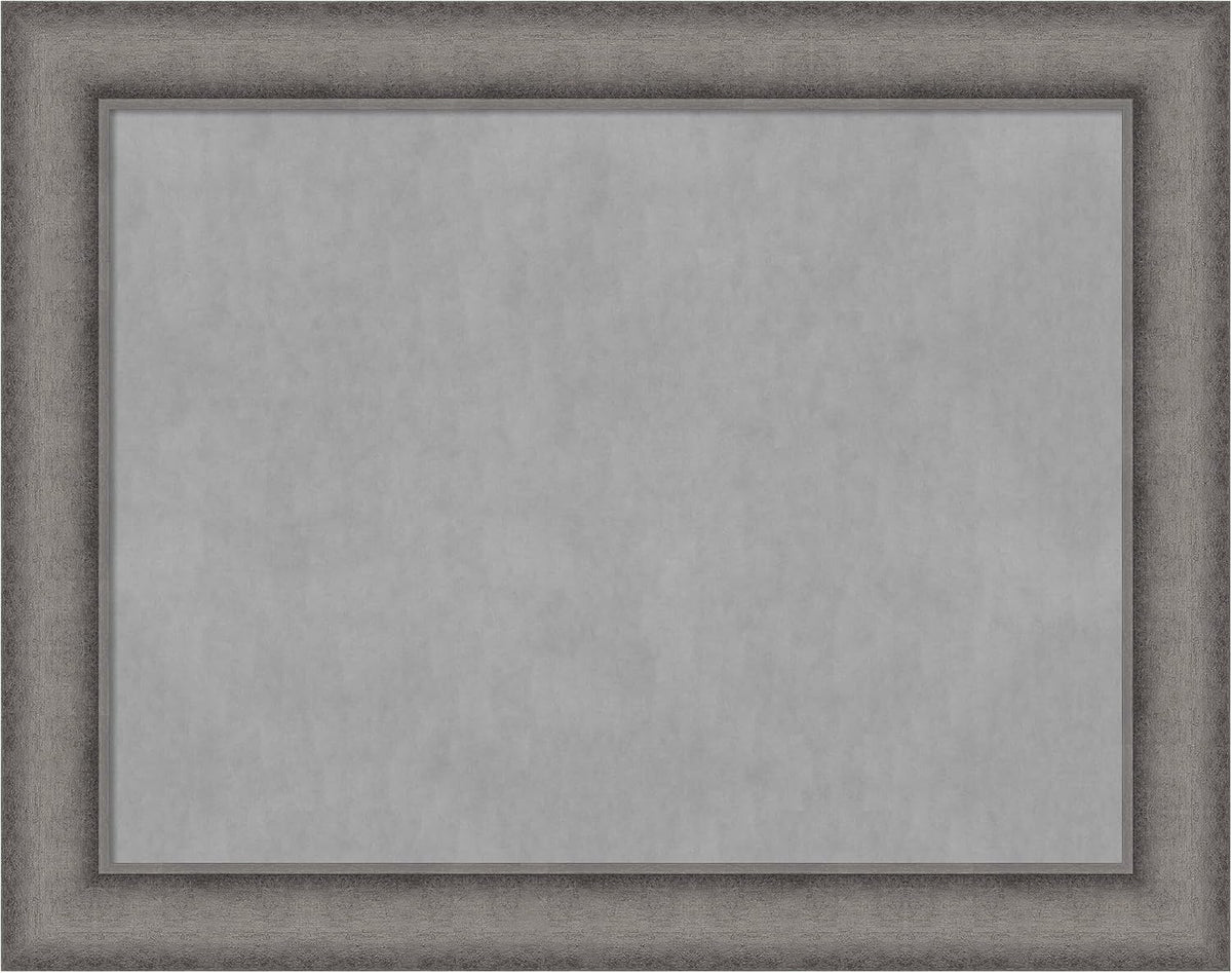 Amanti Art Grey Framed Magnetic Board 22x28 Medium Vision Board