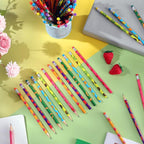 TecUnite 120 Pcs HB Pencils Unsharpened Pencils - Image 4
