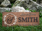 Custom Family Name Sign | Personalized Wooden Wedding Gift | Rustic Last Name - Image 5