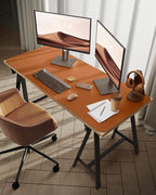 YSAGi Leather Desk Protector, Office Mat, Large Mouse Mat, Non-Slip PU Leather - Image 2