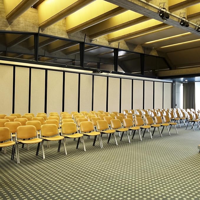 Upgrade Version Room Partition and Divider, Freestanding Rolling Dividers - Image 6