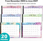 Forvencer 22" x 17" Large Desk Calendar 2026, 20 Months Calendar Runs from - Image 6