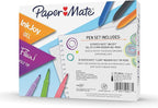 Paper Mate Pens Variety Pack, InkJoy Retractable Gel Pens, Flair Felt Tip - Image 6