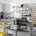 Regal Altair 14" Deep x 36" Wide x 74" Height Wire Shelving Kit | 8-Tier | NSF - Image 4