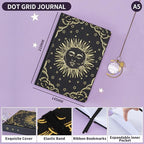 Dot Grid Journal with 160GSM Thick Paper, 192 Pages, A5 Dotted Notebook - Image 2
