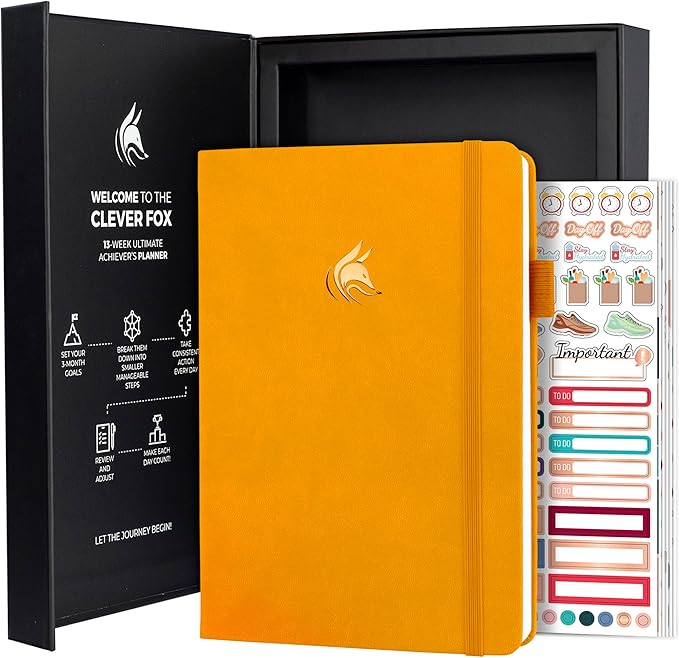 Clever Fox Ultimate Achiever’s Goal Planner by CleverFox