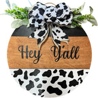 Wood front door sign Wood sign Home decor Welcome sign Sign by Unknown