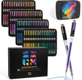 Retractable Glitter Gel Pens, 72 Colors Large Capacity Multicolor Glitter