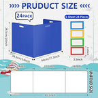 24 Pcs Desk Dividers for Students 14 × 17.5 × 14 Inch Plastic Durable and - Image 3