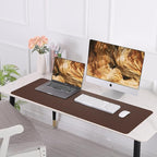 Leather Desk pad Protector, Large Desk mat - Image 7